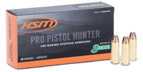 500 S&W 20 Rounds Ammunition HSM 400 Grain Jacketed Soft Point